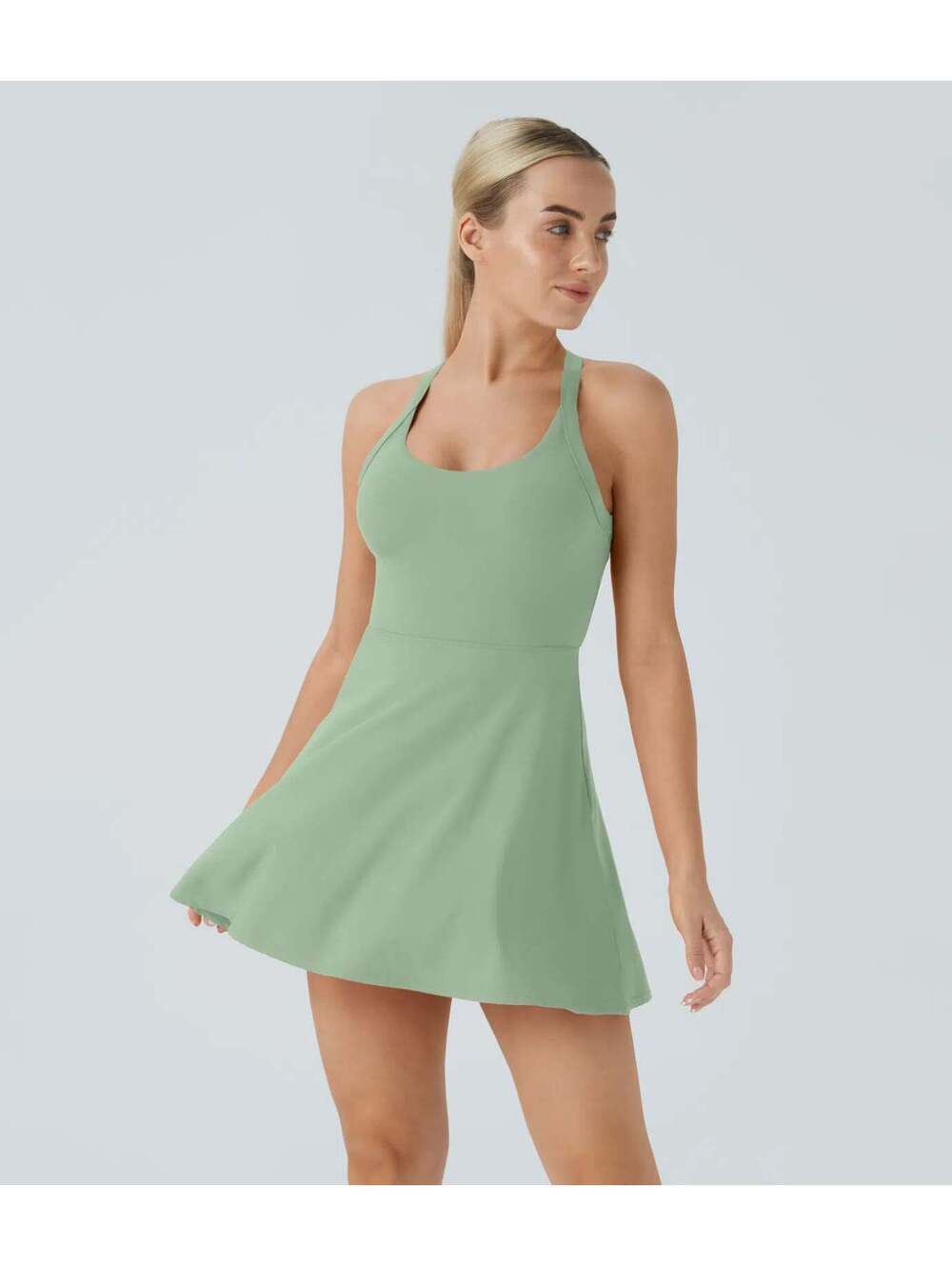 Halara Backless Twisted Active Dress Size [S]